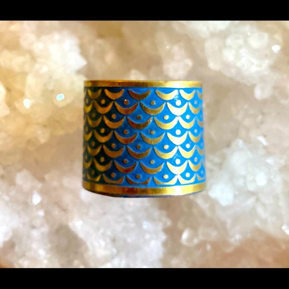 Beautiful Brass Ring from India - Picture 1 of 5